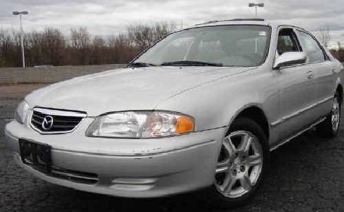 Look familiar? Police are searching for a man believed to be driving a Mazda 626 sedan, similar to the one pictured. Look familiar? Police are searching for a man believed to be driving a Mazda 626 sedan, similar to the one pictured.